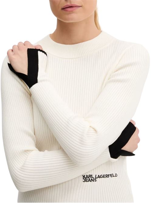 Maglioncino a coste Karl Lagerfeld jeans | A3W18006461